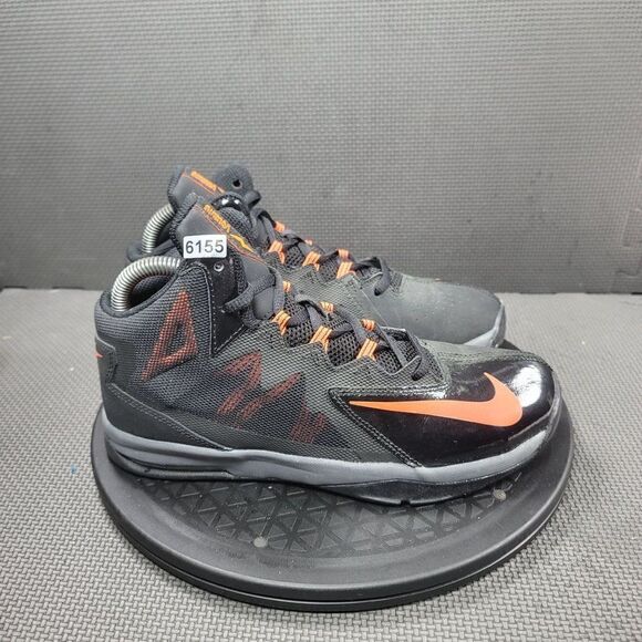 Nike Air Max Stutter Step 2 Youth Sz 6 Black Basketball Shoes - Picture 1 of 8